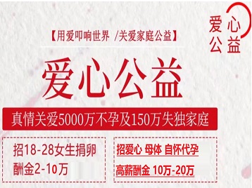 合川捐卵助孕生子 爱心志愿者招募